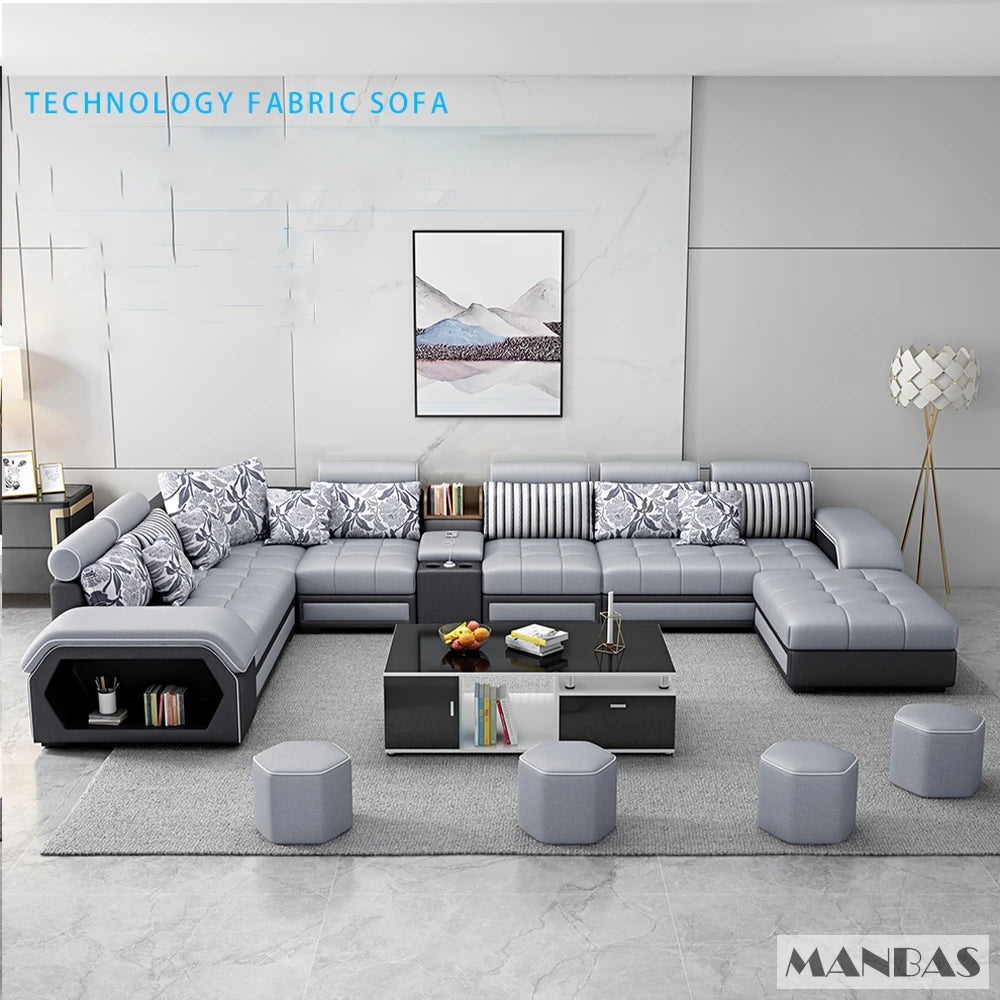 MINGDIBAO Fabric Sofa Set Furniture Living Room