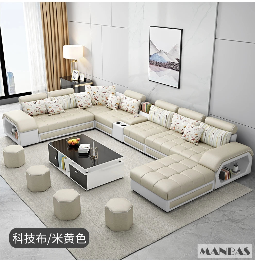 MINGDIBAO Fabric Sofa Set Furniture Living Room