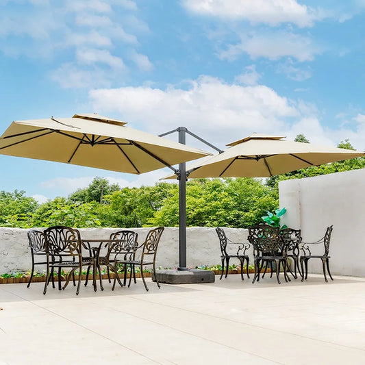 Waterproof Outdoor Parasol Patio Super Hotel