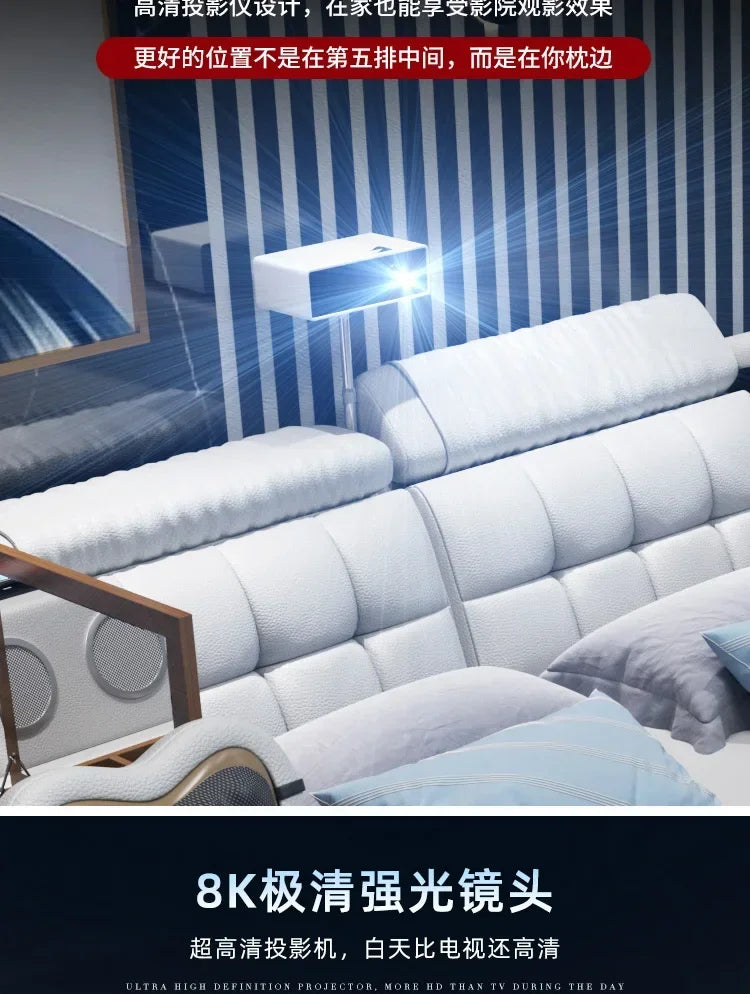 Modern Master Double Bed Multifonction