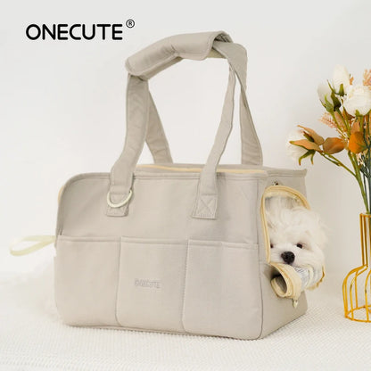 Puppy Go Out Portable Shoulder Handbag