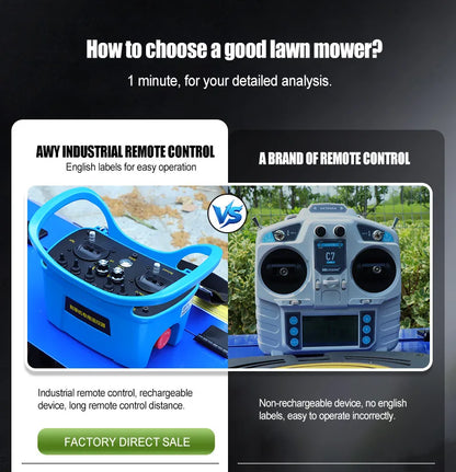 Customized Smart Control Tracked Lawn Mower