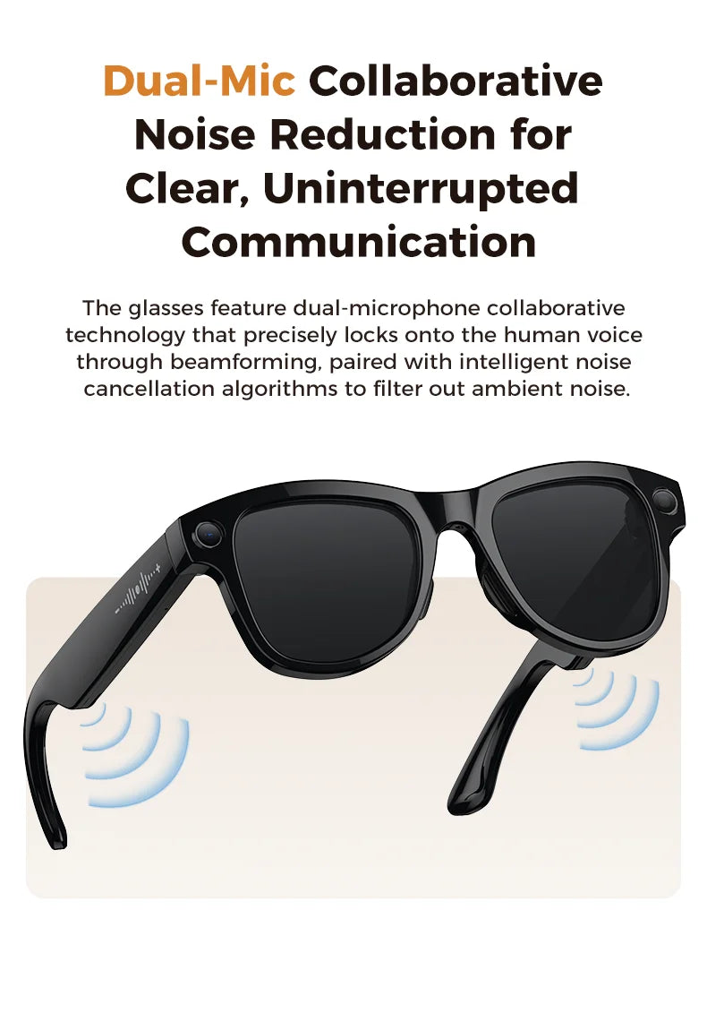2026 Ultra AI Smart Glasses 800W HD Camera
