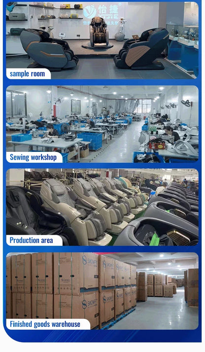Dual-Core 6D+6D Massage Chair Full Body