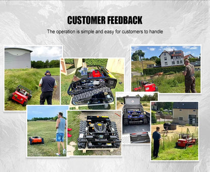 Customized Smart Control Tracked Lawn Mower