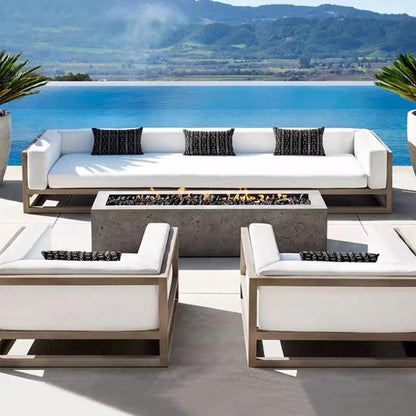 Modern Luxury 4-6 Person Aluminum Patio