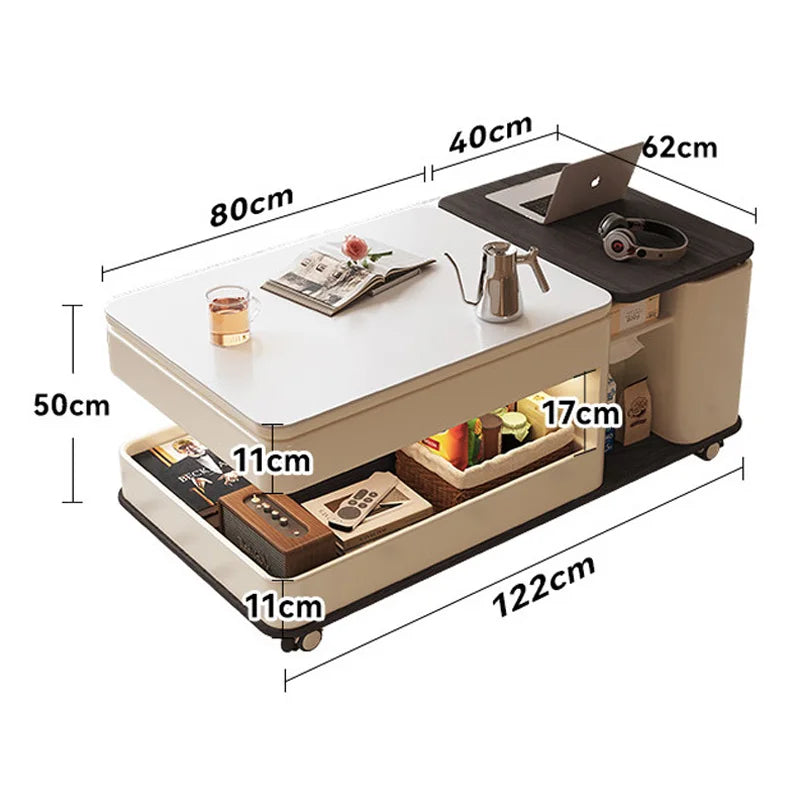 Multifunctional Storage Living Room Tea Tables