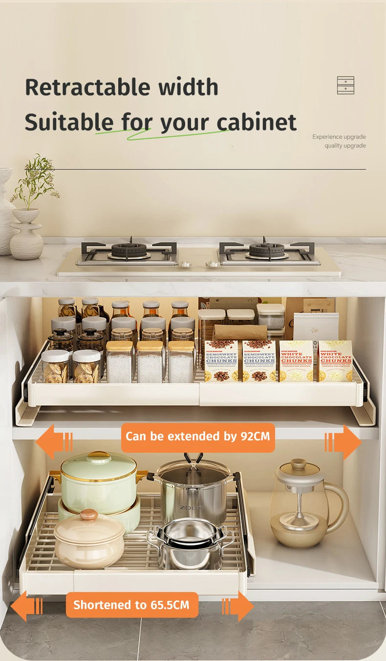 Pull Out Cabinet Organizer Extendable