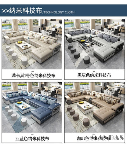 MINGDIBAO Fabric Sofa Set Furniture Living Room