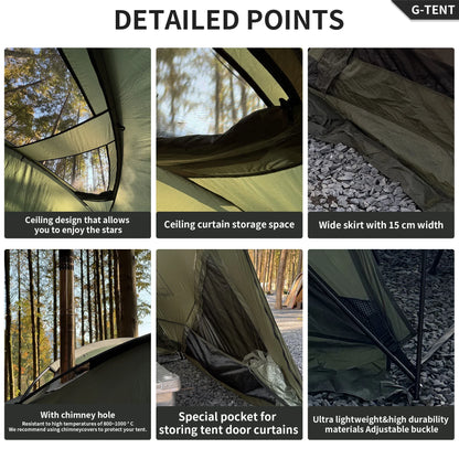 Tenplay 4-6 Person Large Dome 11kg Tent