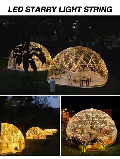 Custom 3.6m Luxury Waterproof Glamping Dome