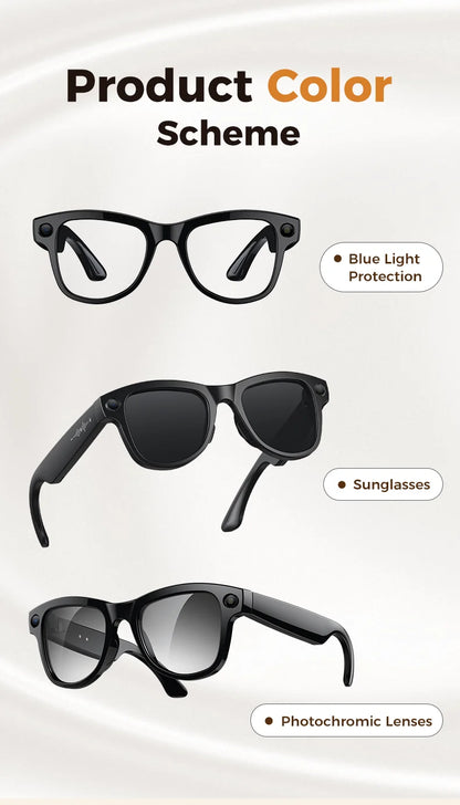 2026 Ultra AI Smart Glasses 800W HD Camera