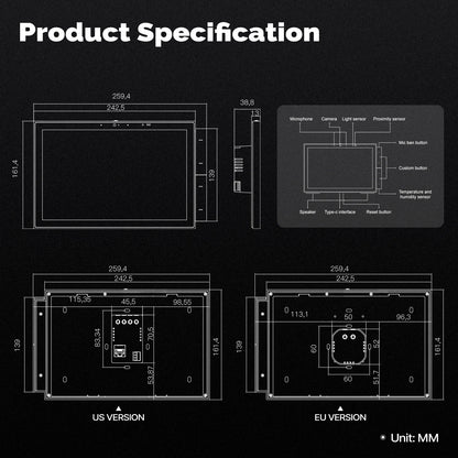 MOES Tuya Smart Home Control Panel