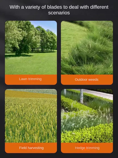 Portable Electric Lawn Mower with Lithium Battery