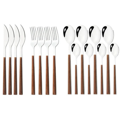 16/24/30Pcs Stainless Steel Imitation