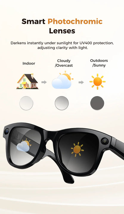 2026 Ultra AI Smart Glasses 800W HD Camera