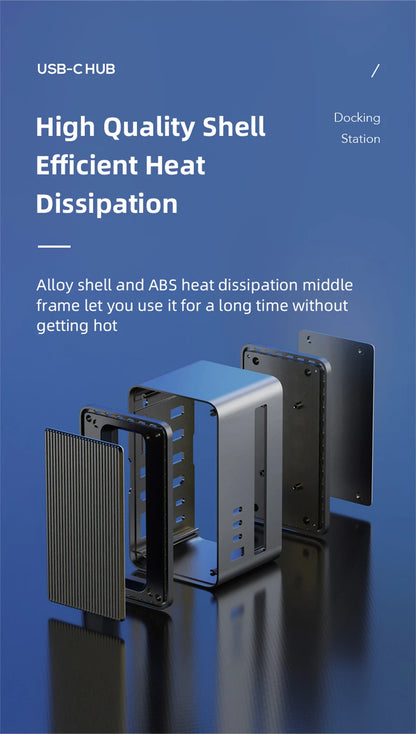 Hagibis USB C Docking Station with Dual HDMI