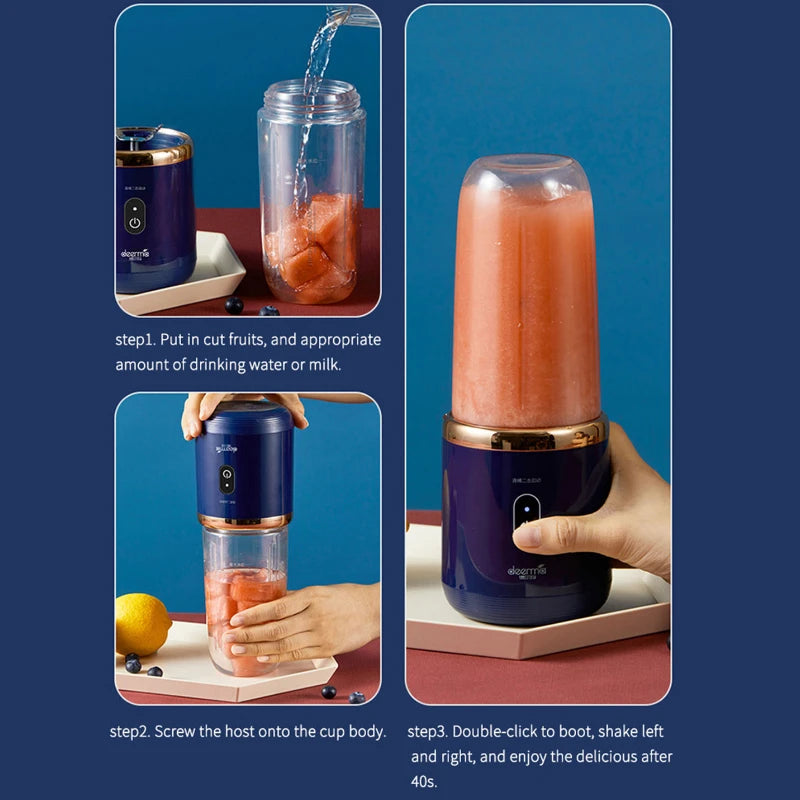 Multi Fruit Mixers Juicers Portable Electric Juicer