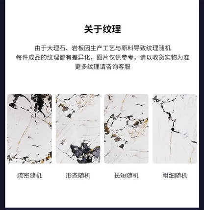 Modern restaurant marble round dining table