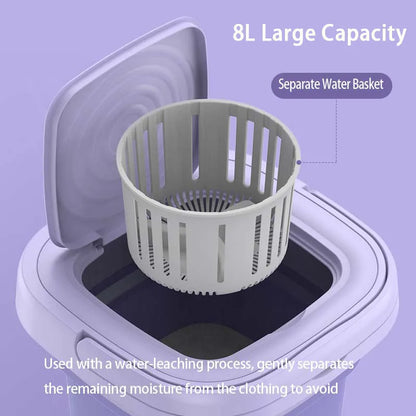 8L Foldable Washing Machine Portable