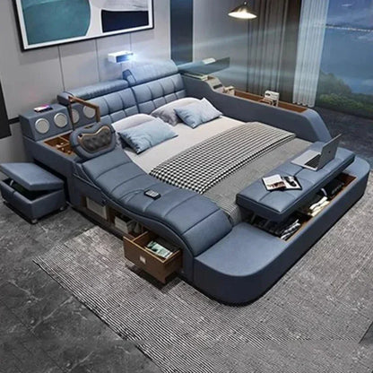 Modern Master Double Bed Multifonction